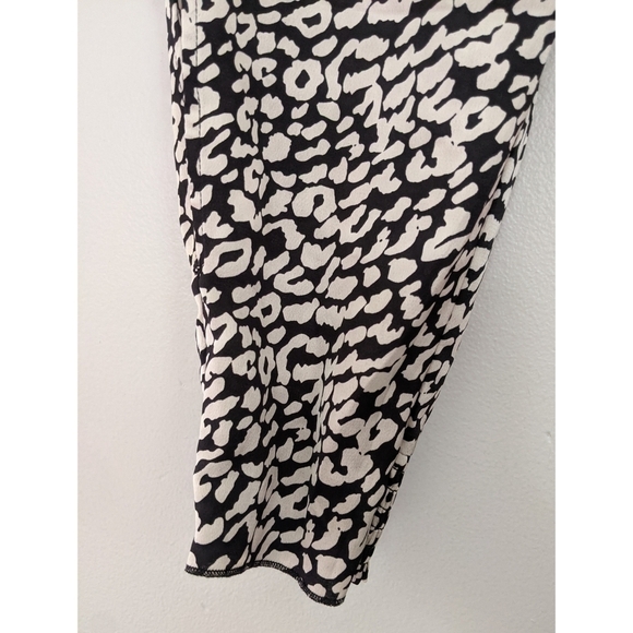 🆕 Lovers + Friends Macie Pants in Black Leopard Size Small - Picture 7 of 13